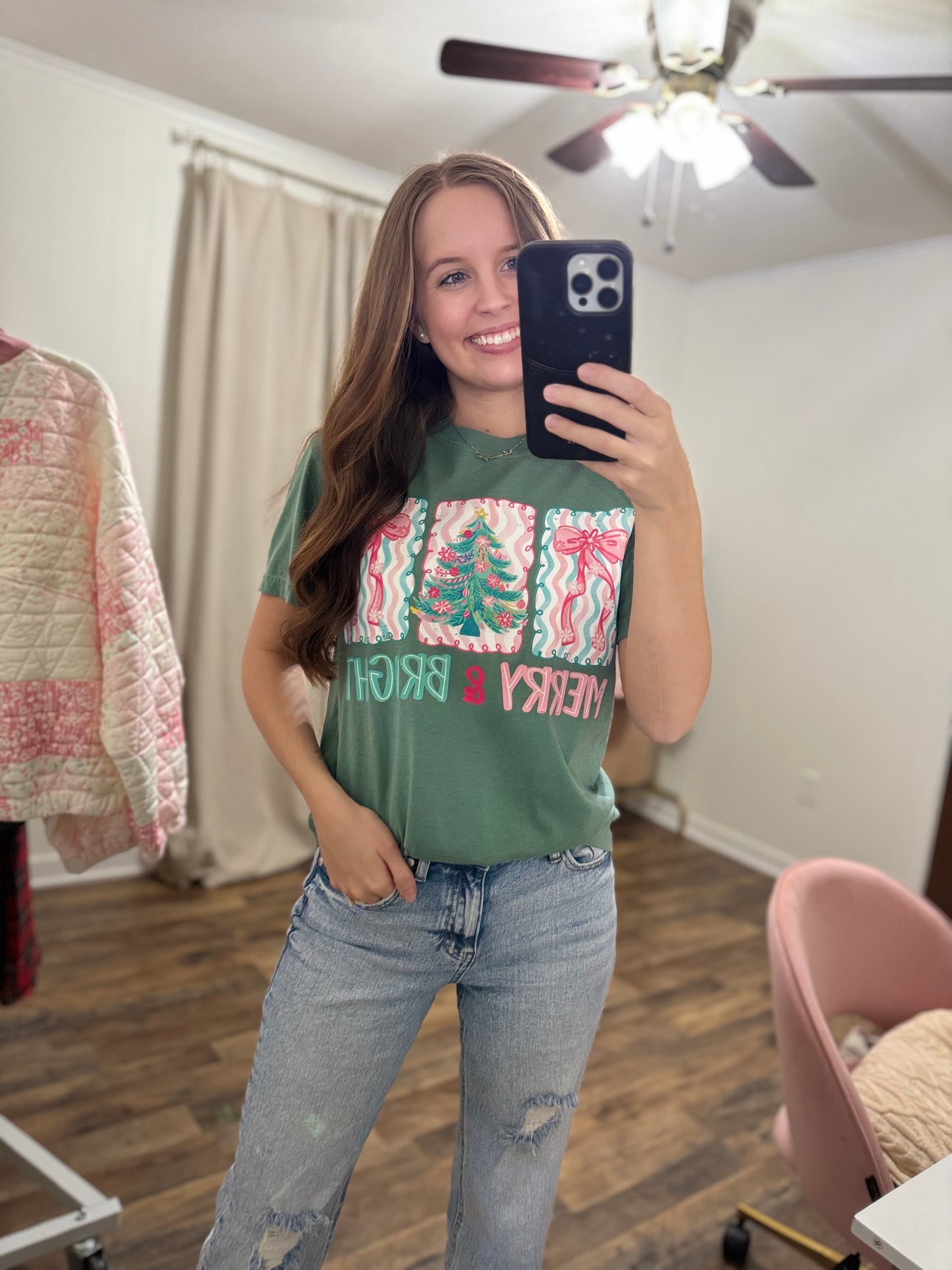 Merry and Bright Tee