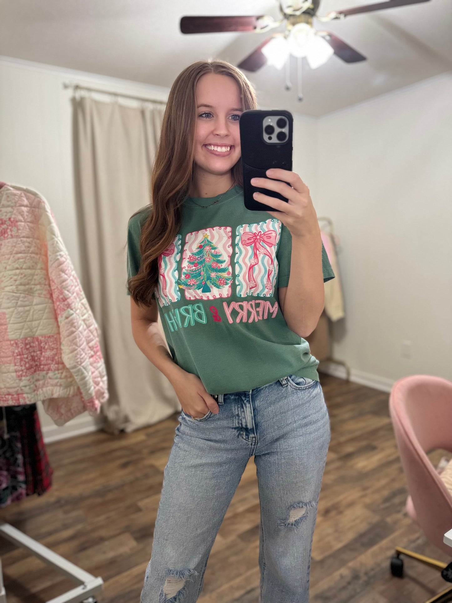 Merry and Bright Tee