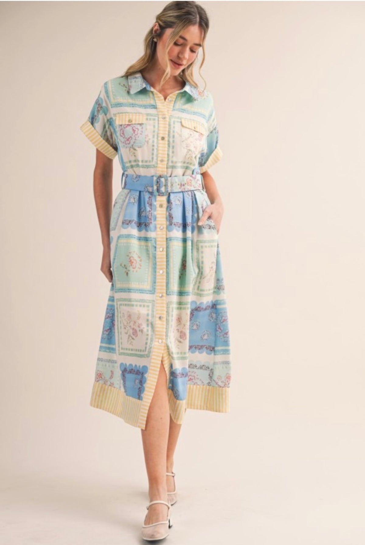 Final Sale Consider the Lilies Dress
