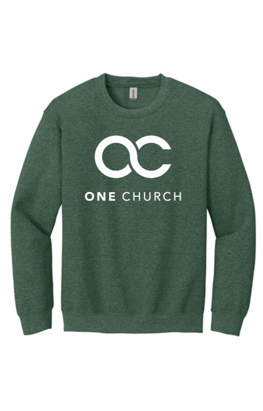 ONE CHURCH SWEATSHIRT (GREEN)
