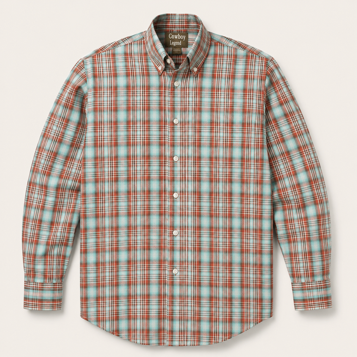 The Red Clay Button Up