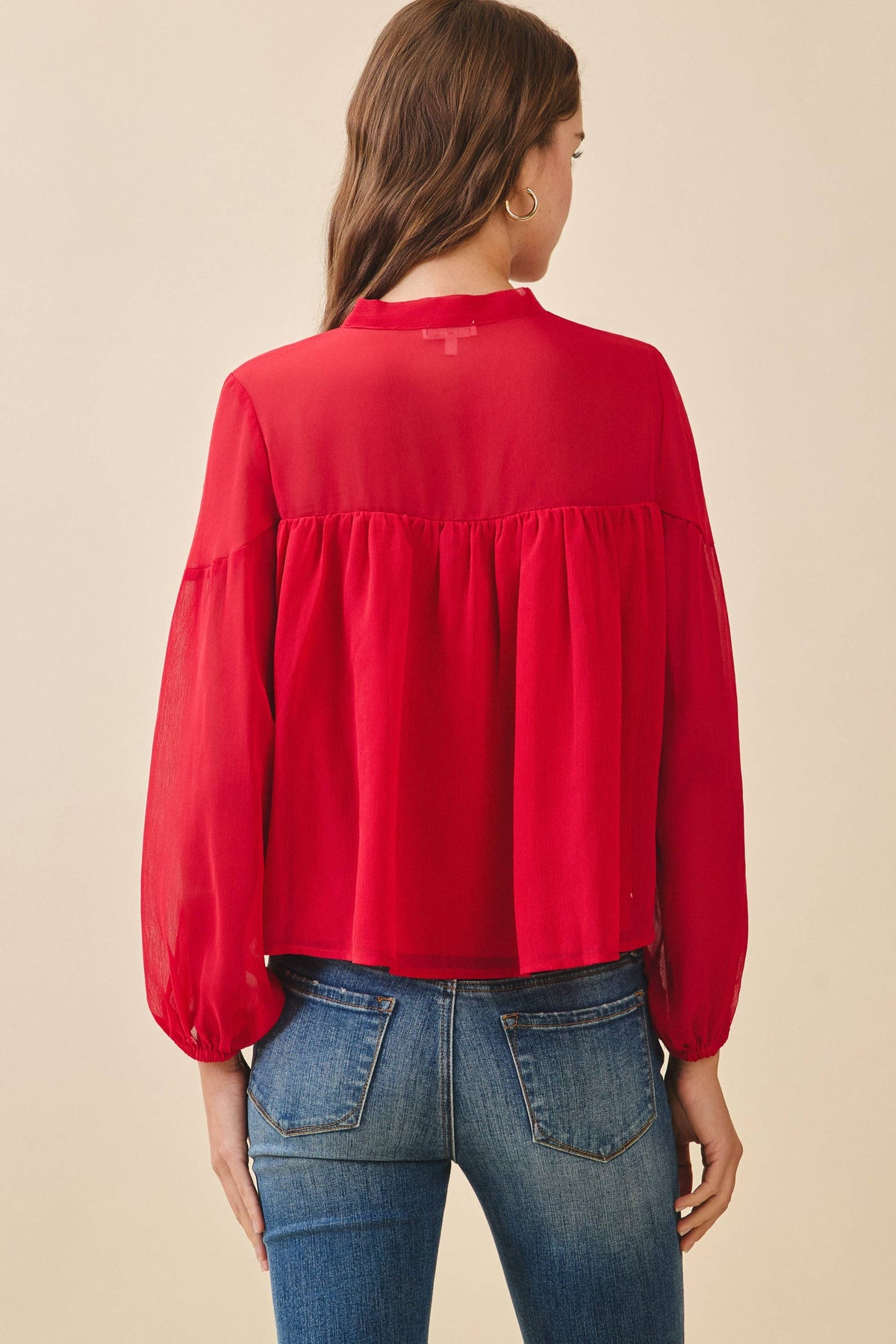 Final Sale Ribbon & Redeemer Blouse