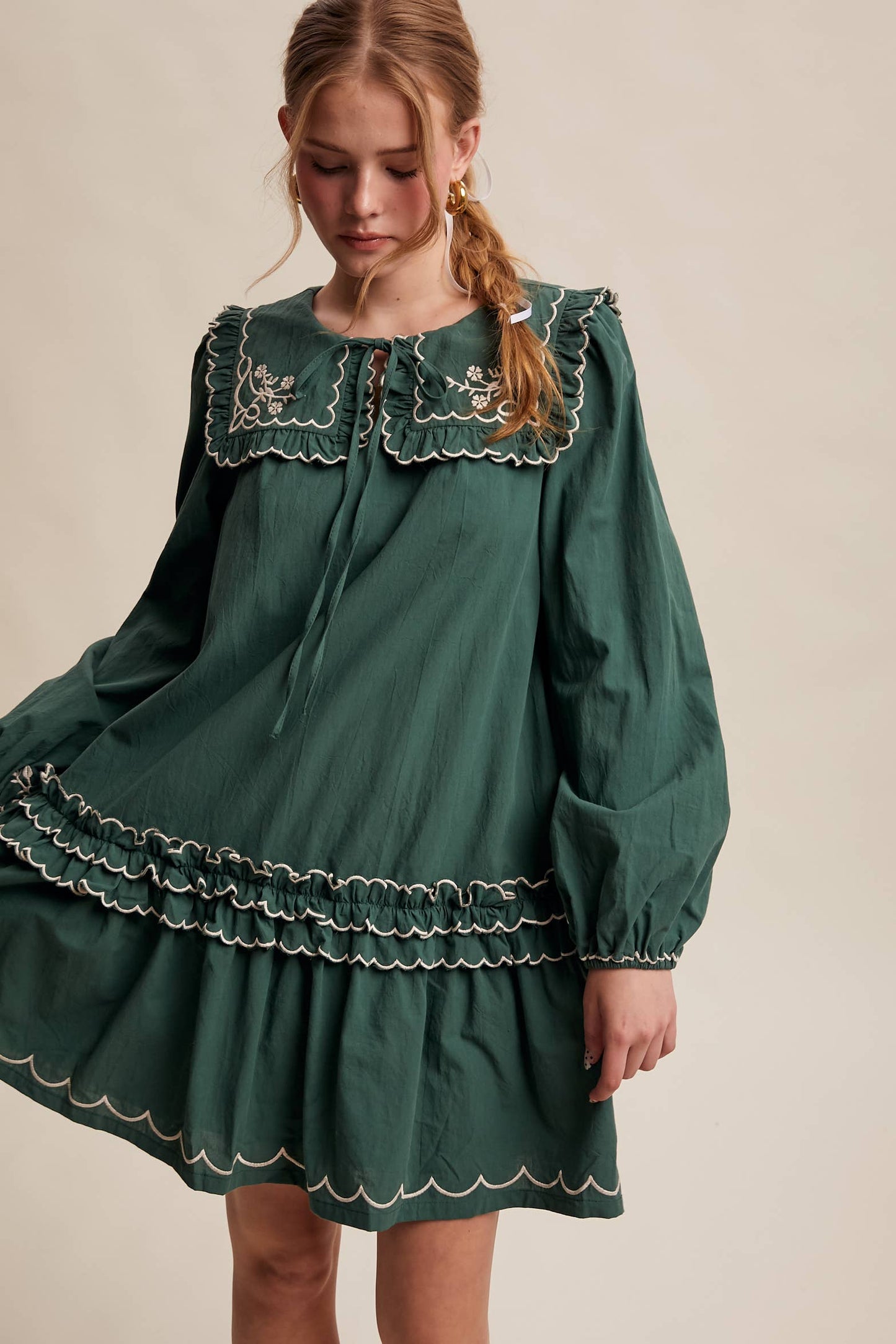 Evergreen Glam Dress