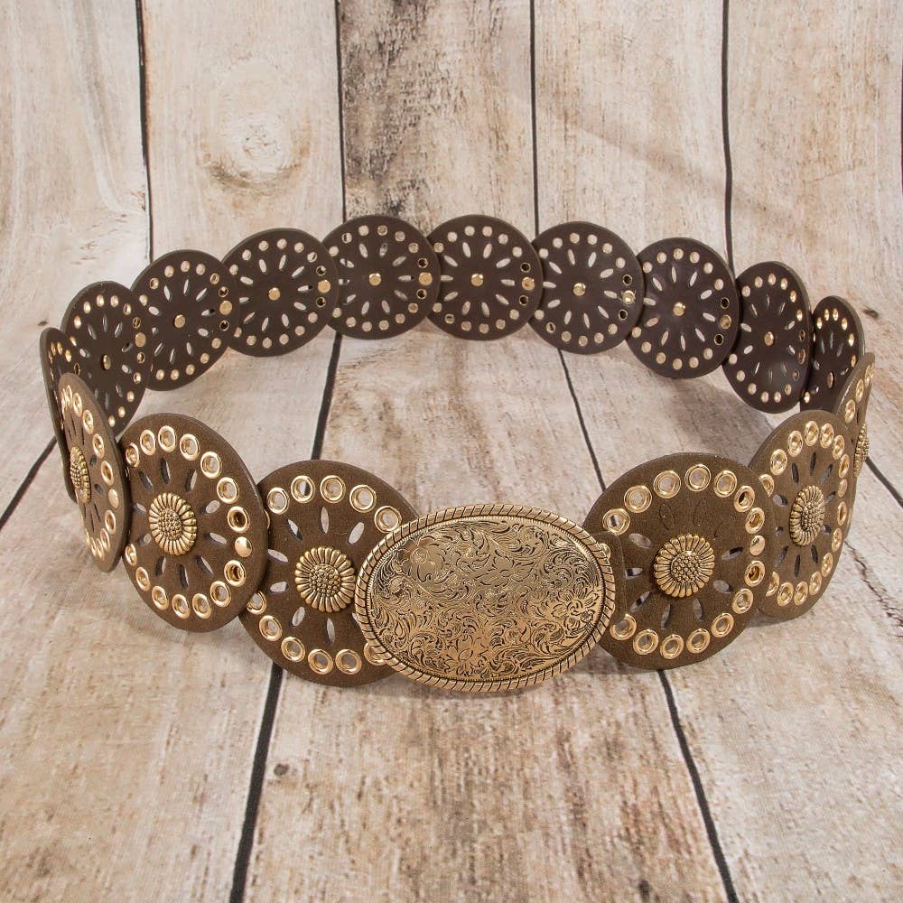 Bangs & Boots Belt (Black and Brown)