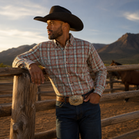 The Red Clay Button Up