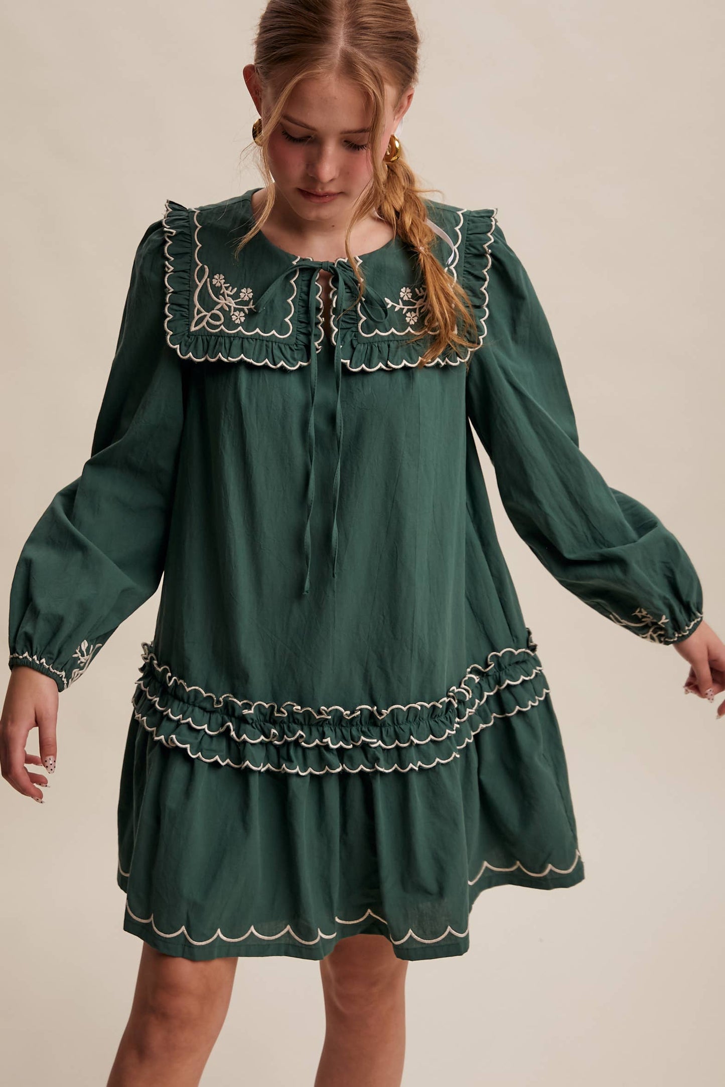 Evergreen Glam Dress