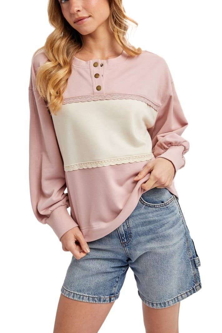 Final Sale Blush & Beloved Top