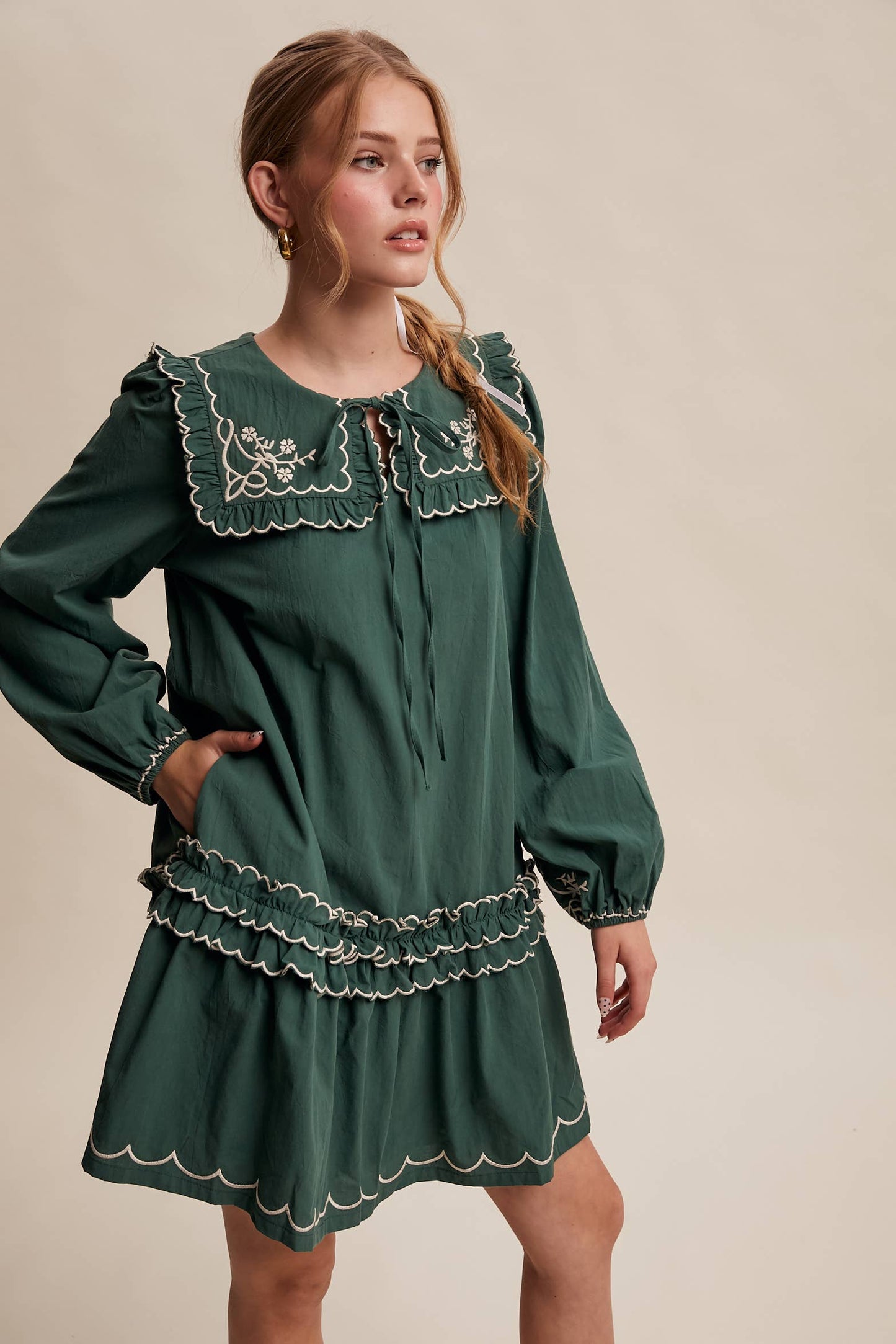 Evergreen Glam Dress