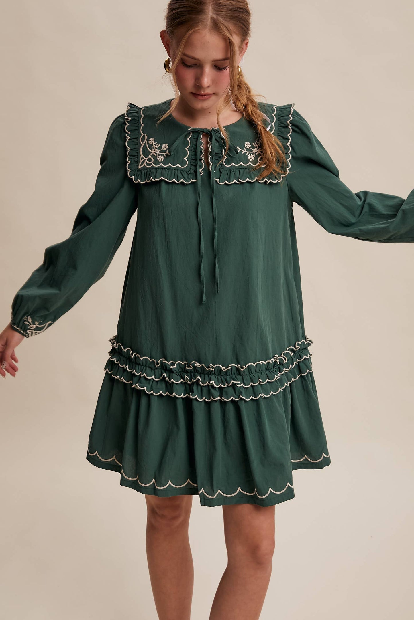 Evergreen Glam Dress