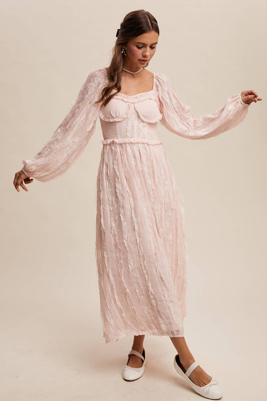 Tinsel Twirl Maxi Dress