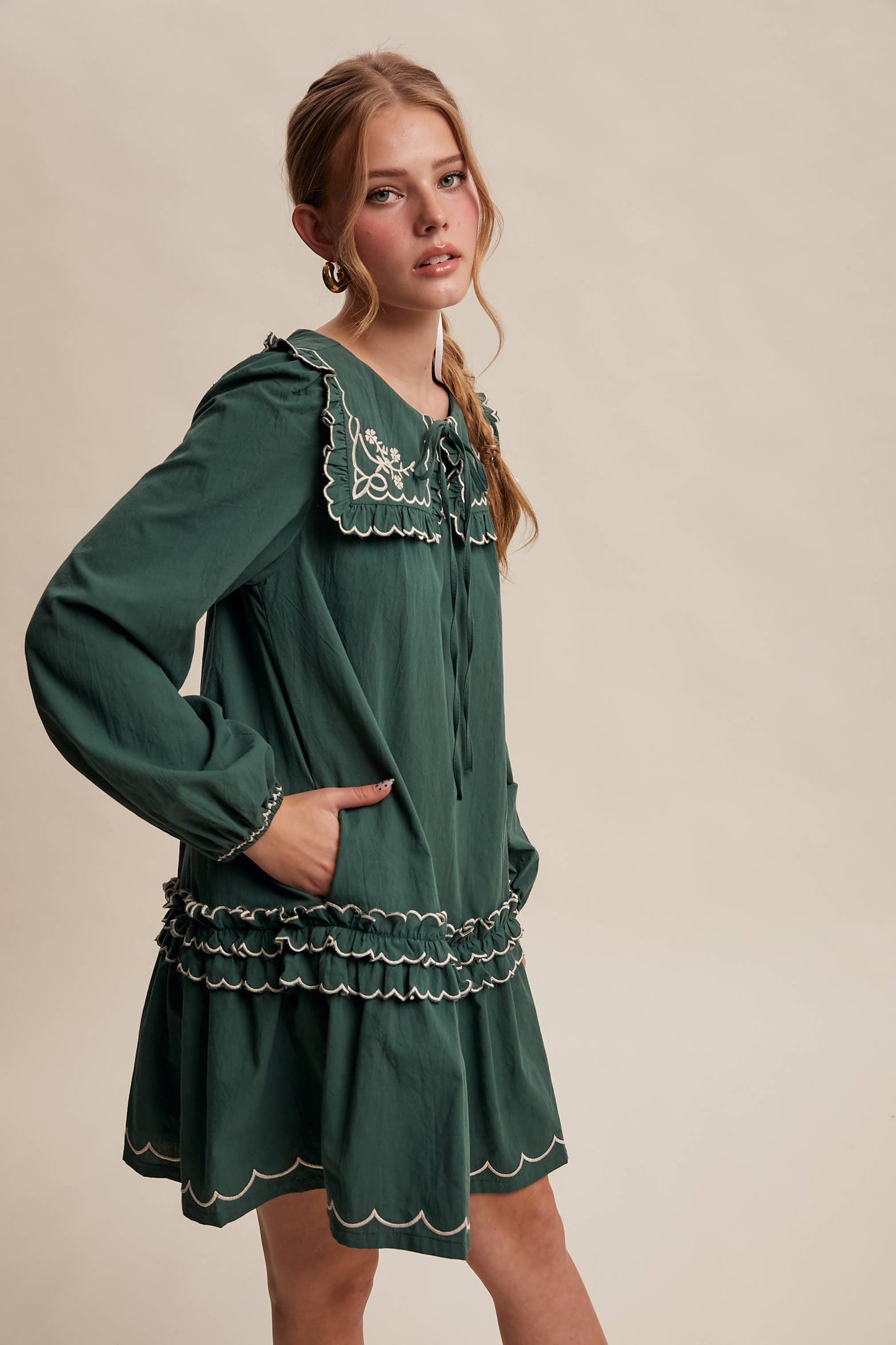 Evergreen Glam Dress